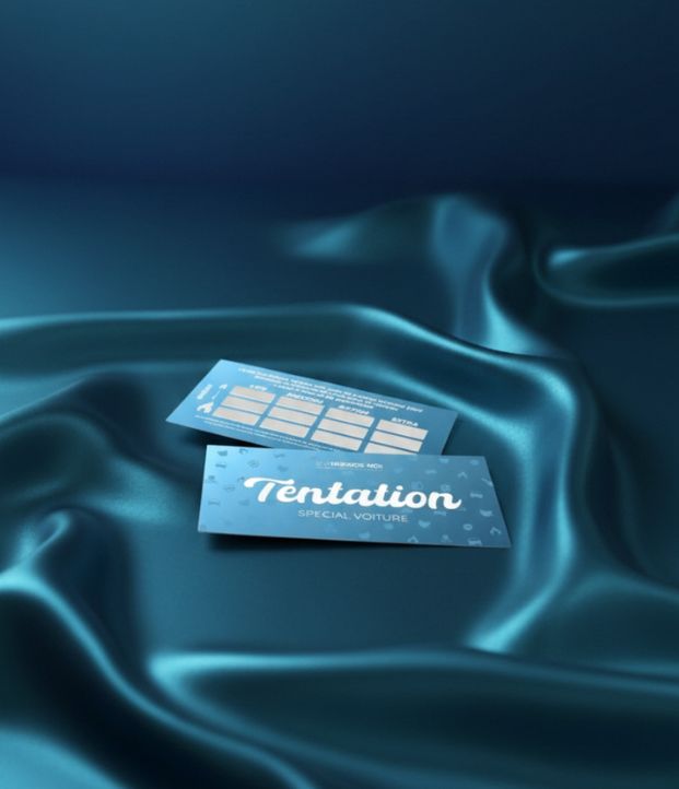 Carte à Gratter “Tentation” – 60 Combinaisons Coquines et Surprises Sensuelles